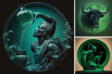 Водолей, Стрелец и Телец