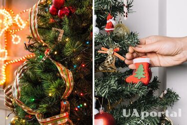 Как сформировать и украсить искусственную елку, чтобы она выглядела как живая