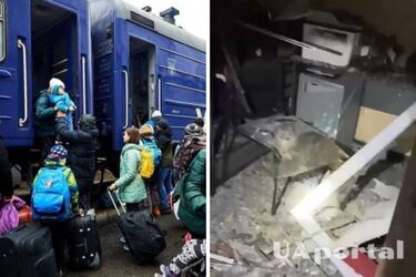 Російські окупанти завдали удару по залізничному вокзалу Херсона і евакуаційному потягу: є постраждалі та загиблі (відео)