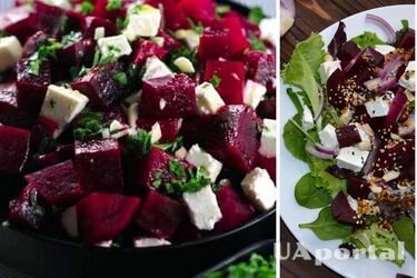 Как сделать салат со свеклой и фетой