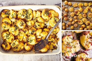 Запечена картопля з часником і зеленню до святкового столу: смак зведе з розуму