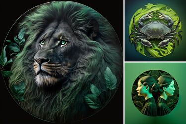 Лев, Рак та Близнюки