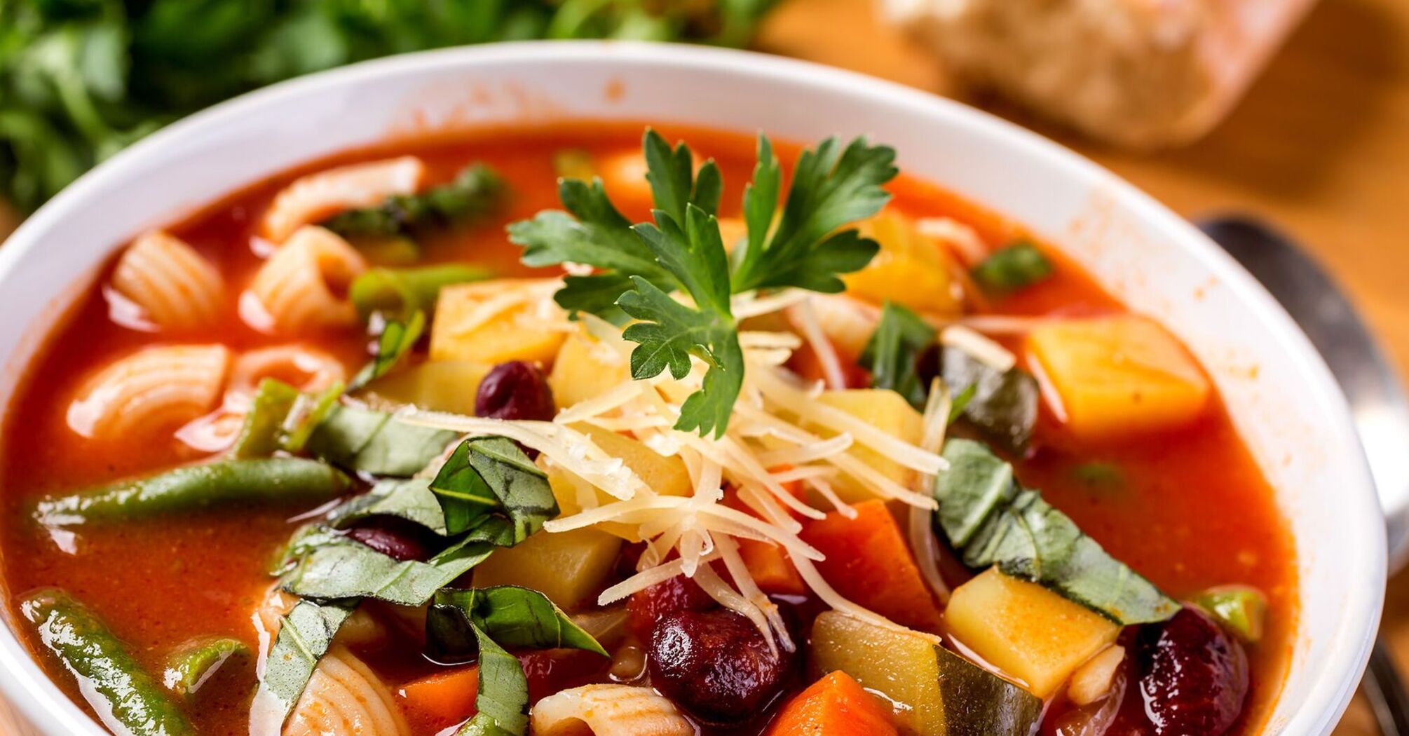 Scientists shared a recipe for minestrone soup for longevity