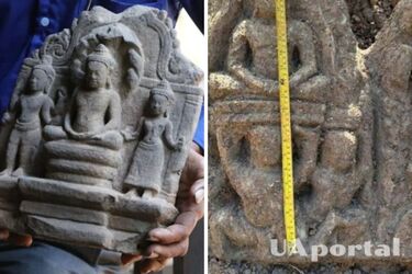 В Камбодже выкопали 6 уникальных статуй из песчаника времен Кхмерской империи