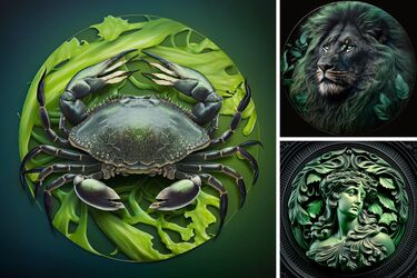 Рак, Лев та Діва