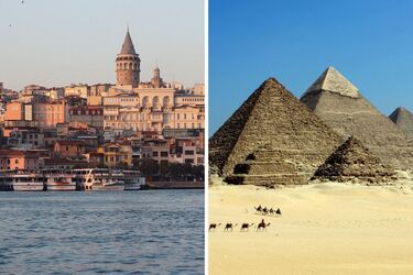 A comparison of vacation destinations: Turkey vs. Egypt