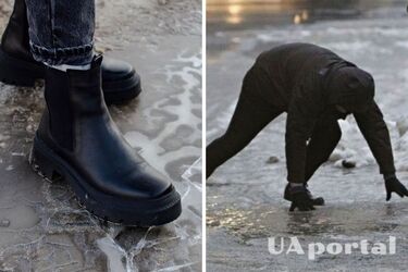 How to lubricate shoe soles to avoid falling on ice in winter