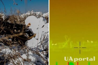 В сети показали работу украинских снайперов под Бахмутом (видео)