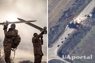 Бійці 128 ОГШБ показали відео знищення скупчення російської техніки біля Бахмута