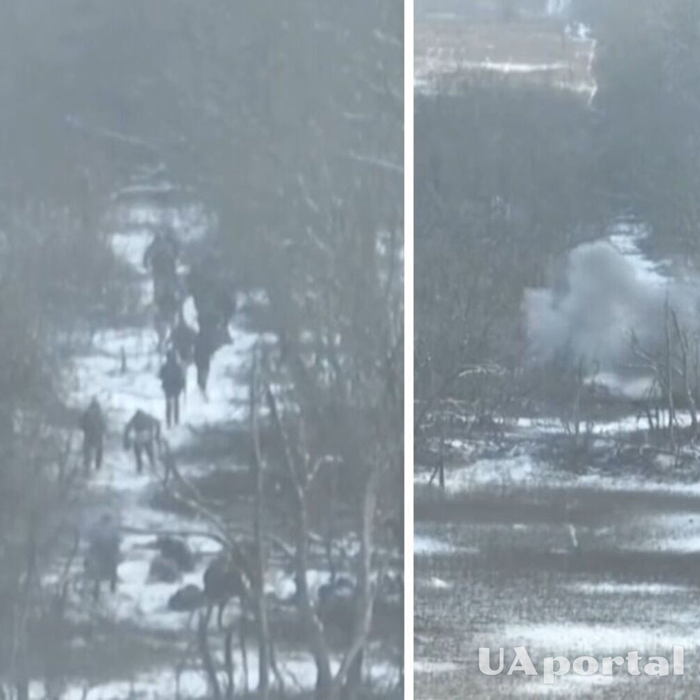 Воїни з 79 ОДШБ влаштували 'вогневий мішок' для окупантів біля Мар'їнки (відео з дрона)