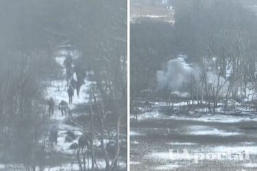 Воїни з 79 ОДШБ влаштували 'вогневий мішок' для окупантів біля Мар'їнки (відео з дрона)