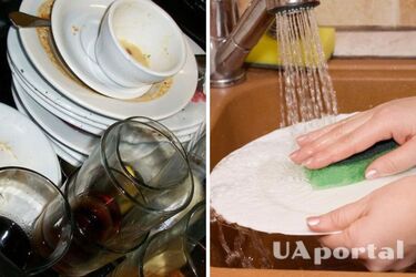 Как отмыть налет на посуде