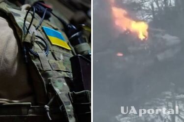Українські десантники знищили російський танк на Луганщині (відео)