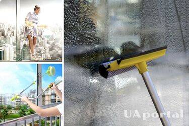 Як помити вікна з вулиці