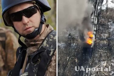 ЗСУ на Донбасі знищили російську БМП під час штурму окупантів (відео)