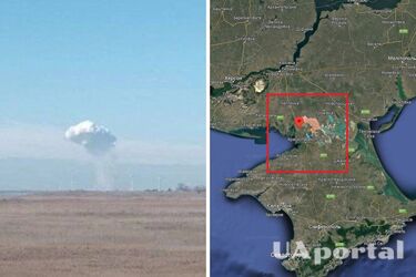 'Хлопок' в оккупированном Крыму: в Армянске, где расположена военная часть россиян, произошел взрыв (фото и видео)