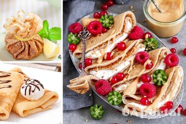 8 способов хорошо завернуть блины