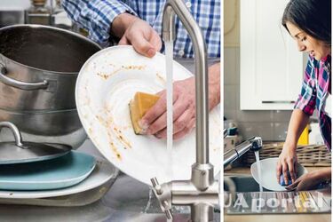 Как правильно мыть посуду