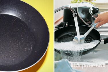 Как правильно мыть сковороду