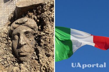 В Италии обнаружили римскую погребальную стелу с портретом (фото)