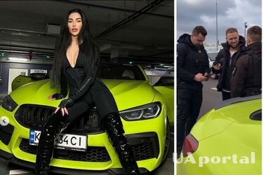 У Києві чоловік блогерки накинувся на поліцейських і погрожував зв’язками після зупинки за неадекватне водіння: українці не повірили сльозам порушників (відео)