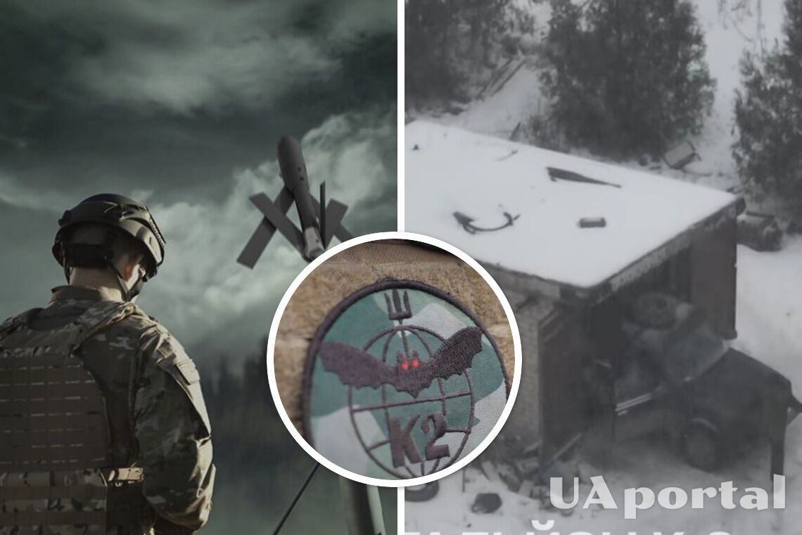 'Красиво пташка полетіла': батальйон К-2 показав роботу дрона-камікадзе по ворожій техніці