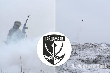 Спецназовцы 'Гайдамаки' показали видео уничтожения враждебных позиций