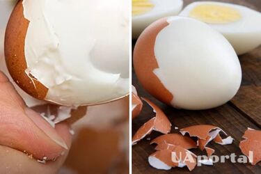 Как быстро почистить яйца от скорлупы