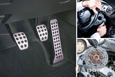 Нужно ли выжимать педаль сцепления