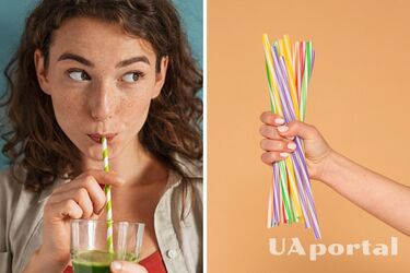 Чим небезпечна звичка пити напої через соломинку