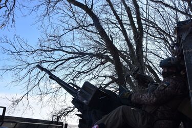 Бойцы 36 ОБрМП показали архивные кадры боя с российскими штурмовиками в Донецкой области