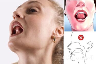 Правильное положение языка