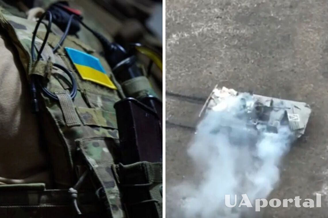 ЗСУ знищили ворожу БМП на Донбасі (відео)