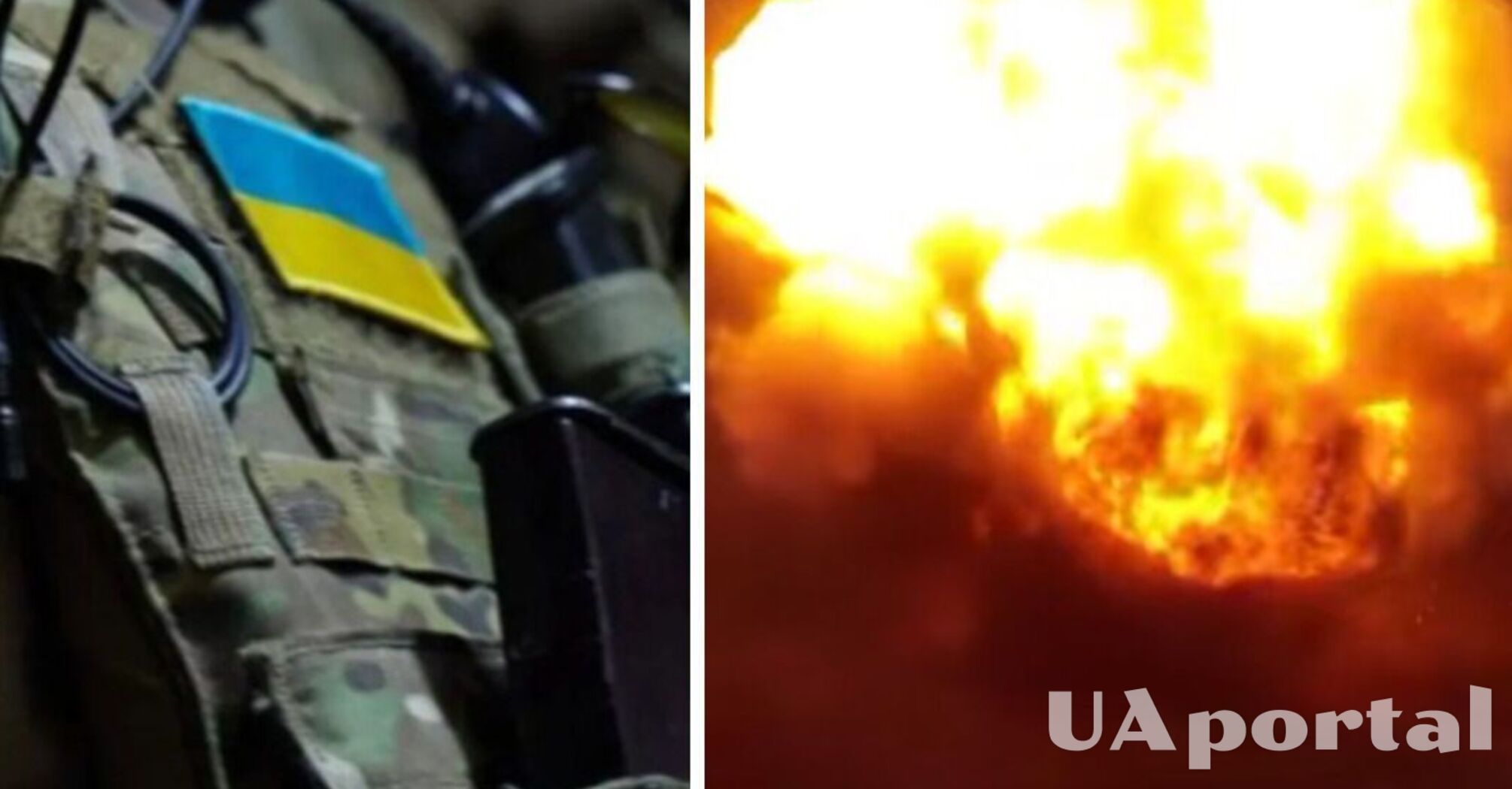 Украинские военные уничтожили вражеский склад БК, который также был казармой оккупантов (видео)