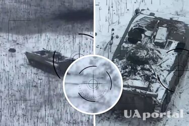 'Як підсніжники лежать': житомирські десантники показали відео знищення ворожого підрозділу та його бронетехніки