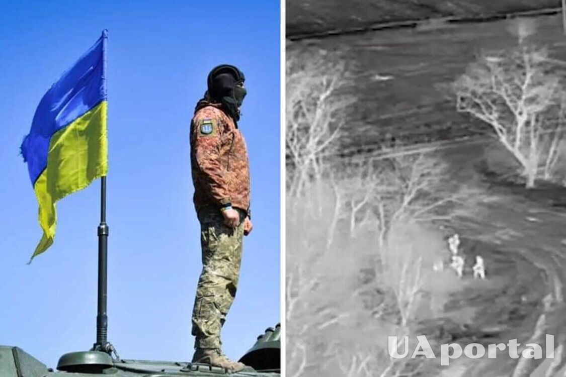 Украинские бойцы показали уничтожение вражеской пехоты на Бахмутском направлении (видео)