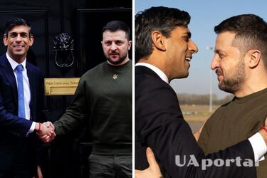 Володимир Зеленський прибув до Великобританії на зустріч з Ріші Сунаком та королем Чарльзом III