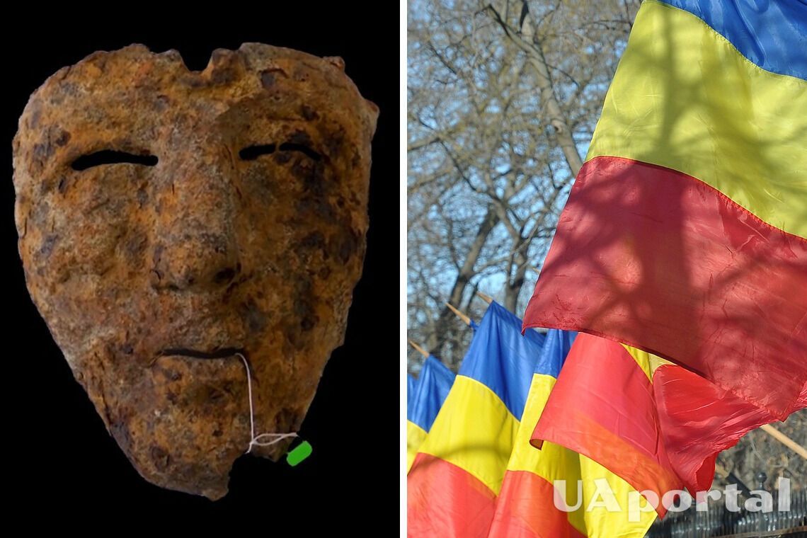 В Румынии обнаружили редкую римскую железную кавалерийскую маску (фото)