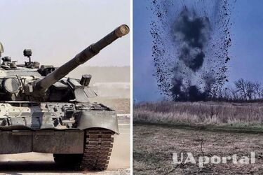 За мгновение у российского Т-80Б 'слетела шапка': бойцы ВСУ показали, как работают 'мастера святой Джавелины'