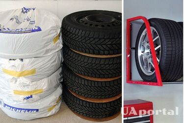 Как правильно хранить зимнюю резину
