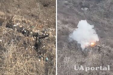 Війна в Україні - артилерія ЗСУ показала снайперський приліт в окоп росіян