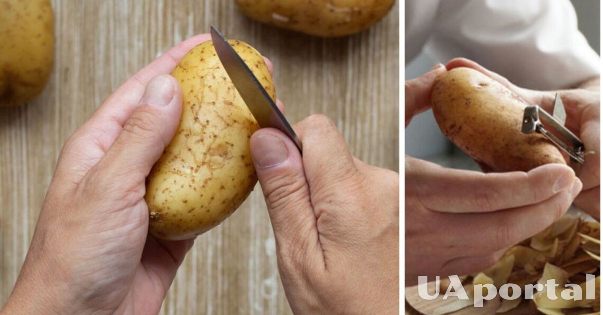 Как правильно и быстро чистить картофель