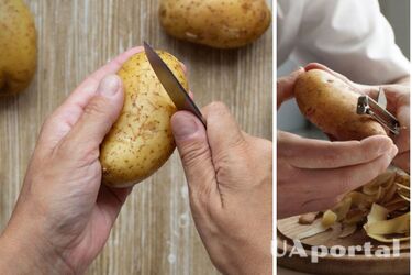 Як правильно та швидко чистити картоплю