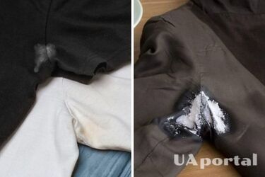 How to clean yellow deodorant stains on clothes