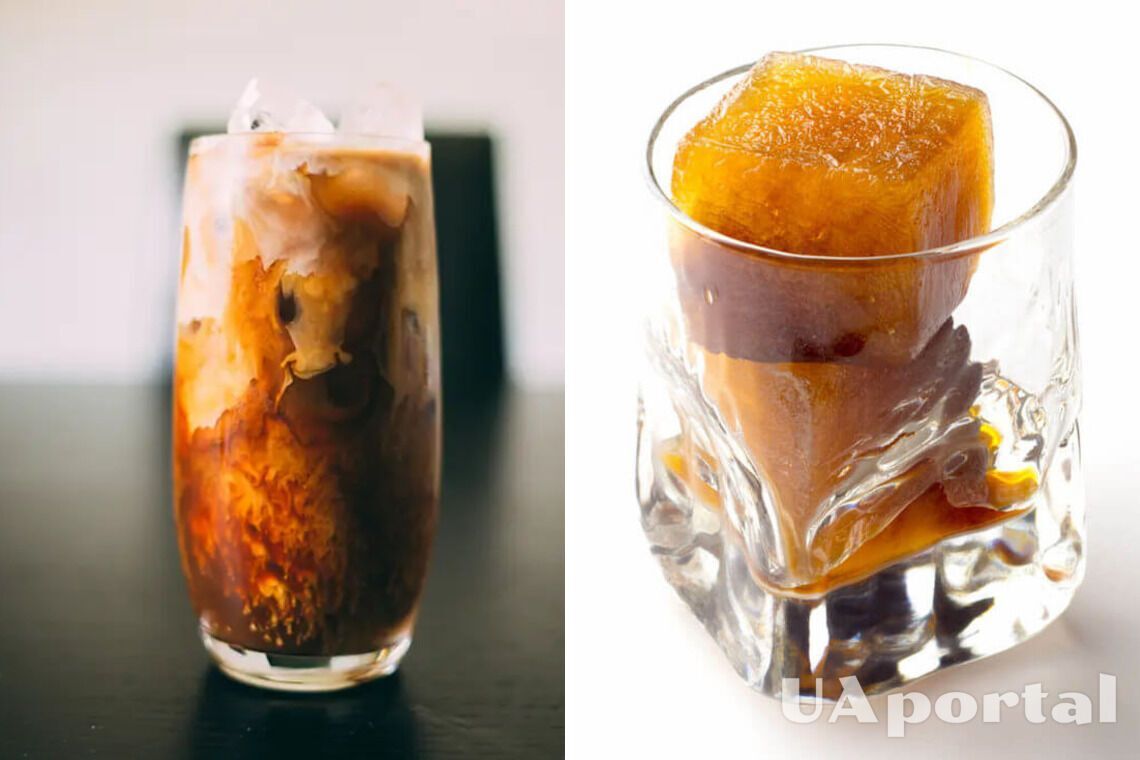 How to make iced coffee drinks from frozen coffee