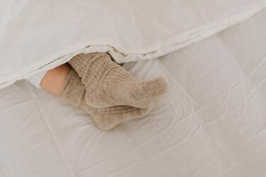 Why you shouldn't sleep in socks: a practical explanation