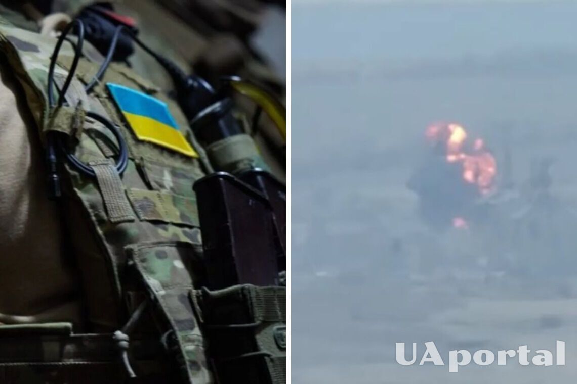 The 93rd Separate Mechanized Brigade of the Armed Forces of Ukraine effectively shot down the occupiers' Su-24 near Bakhmut (video)