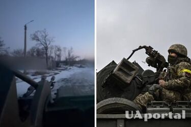 War in Ukraine - Anti-aircraft gunners of the Armed Forces of Ukraine poured lead on the enemy positions of the occupiers