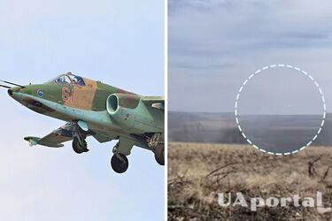 Soldiers of the 10th Mountain Assault Brigade shot down a Russian Su-25 near Bakhmut (video)