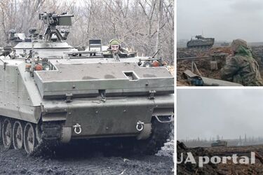 Battles for Bakhmut - 110th Separate Mechanised Brigade shows video of fighting with occupiers on M-113 and YPR-765 APCs